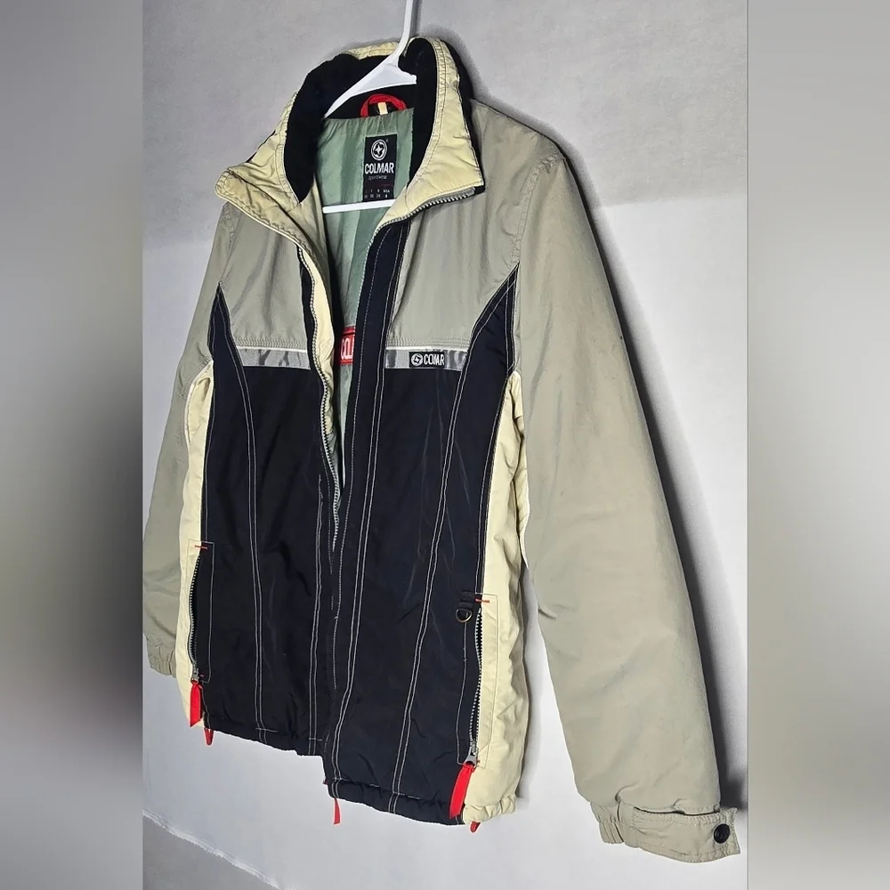 Colmar Sportswear Jacket Size USA 40 Black Stone